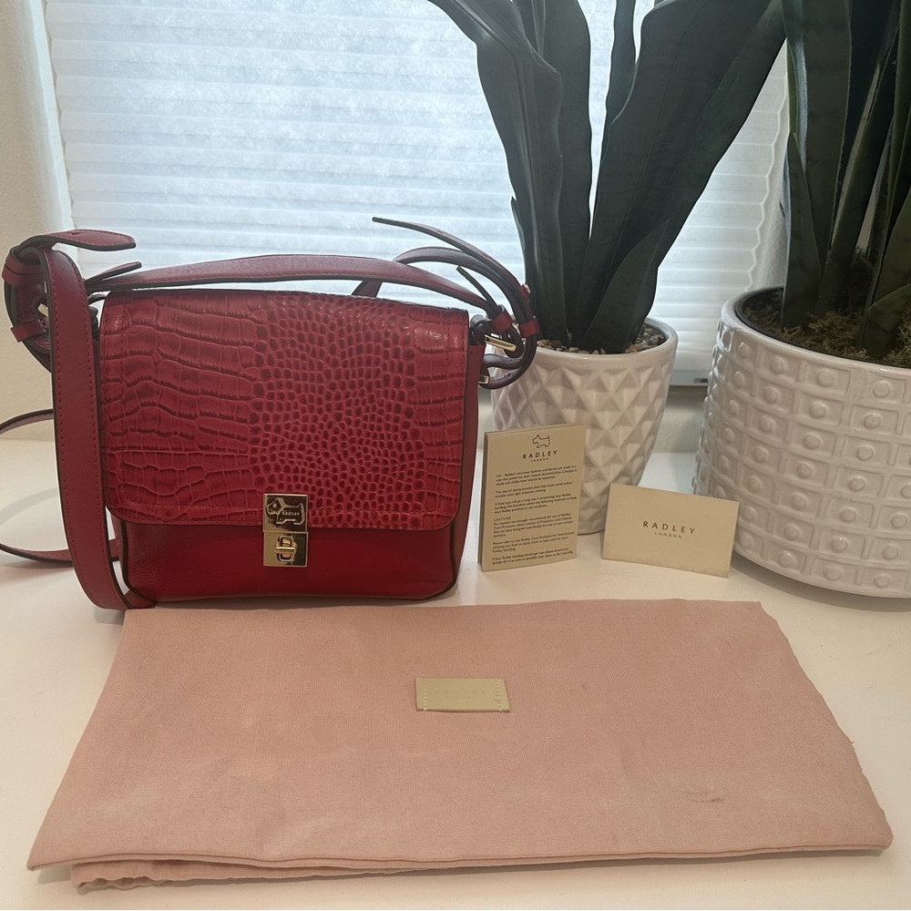Radley London Leather Crossbody Bag